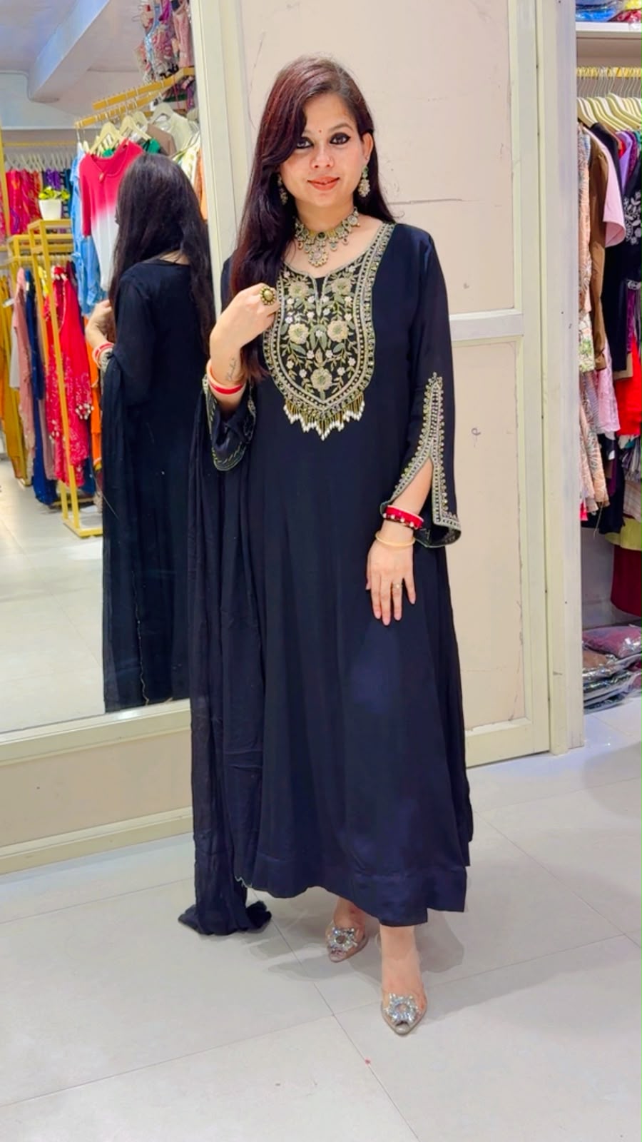 Mira anarkali suit