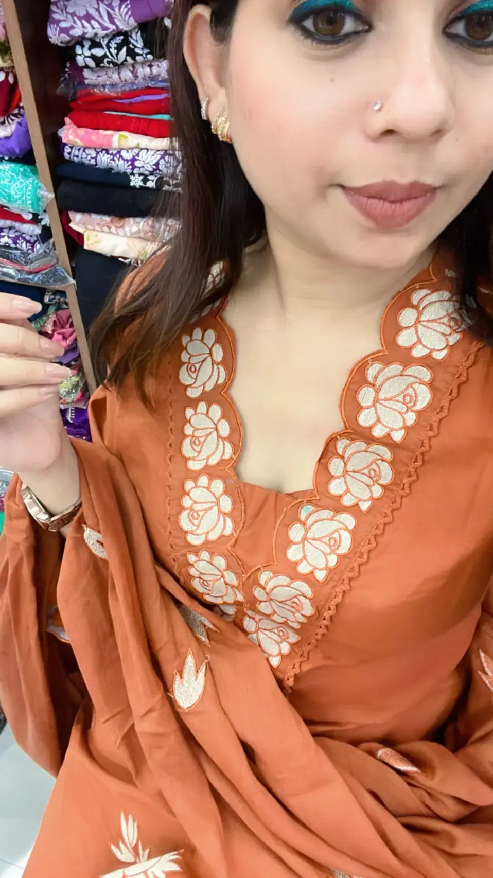 Alia cotton suit