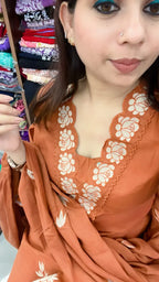Alia cotton suit