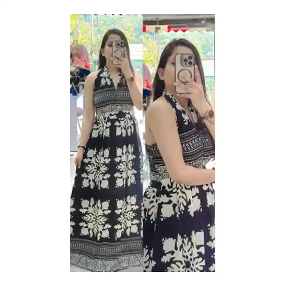 Reet Haltor Neck Dress