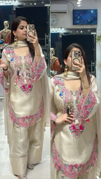 Lisha Farshi suit
