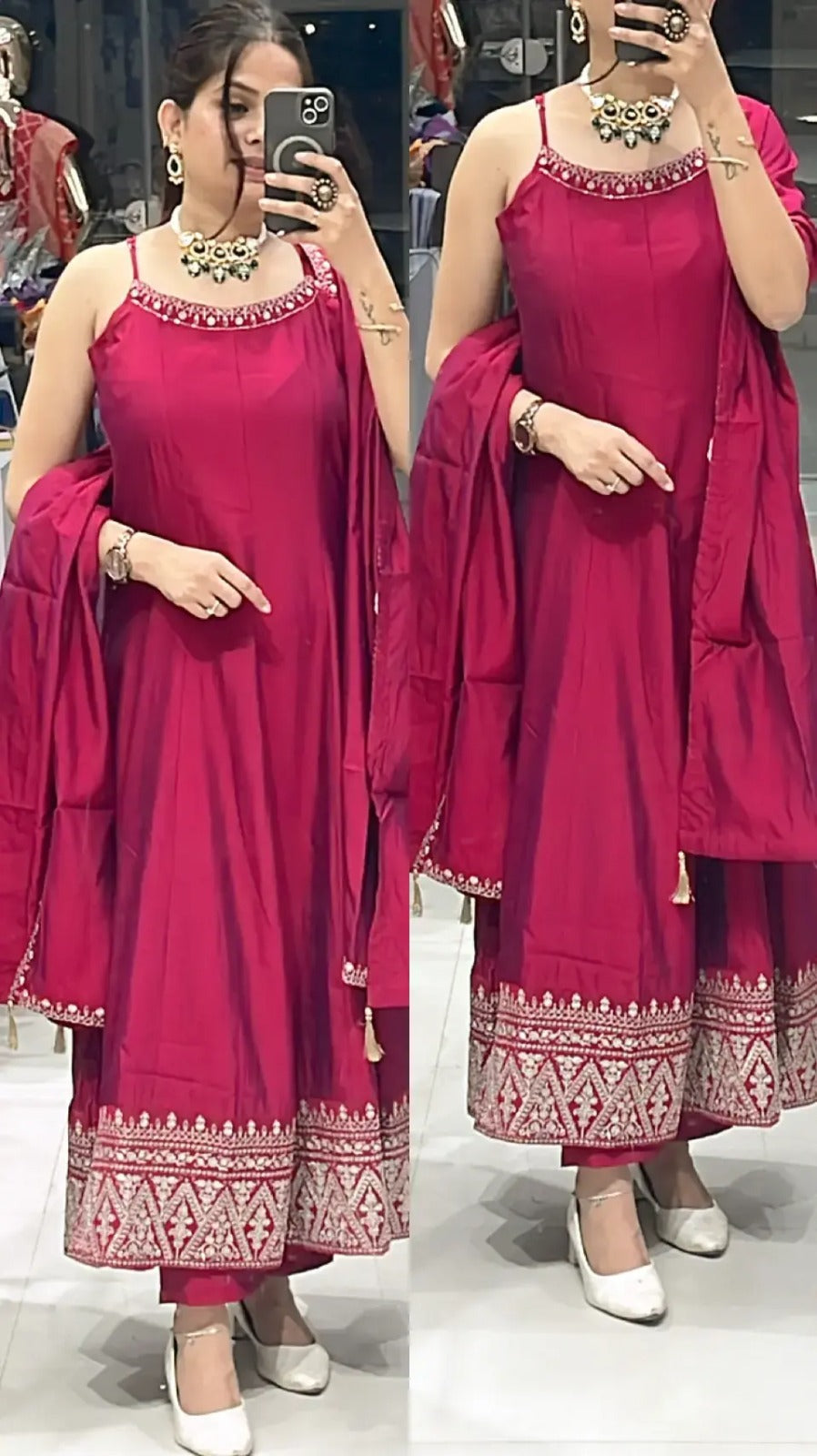 Nazima anarkali suit