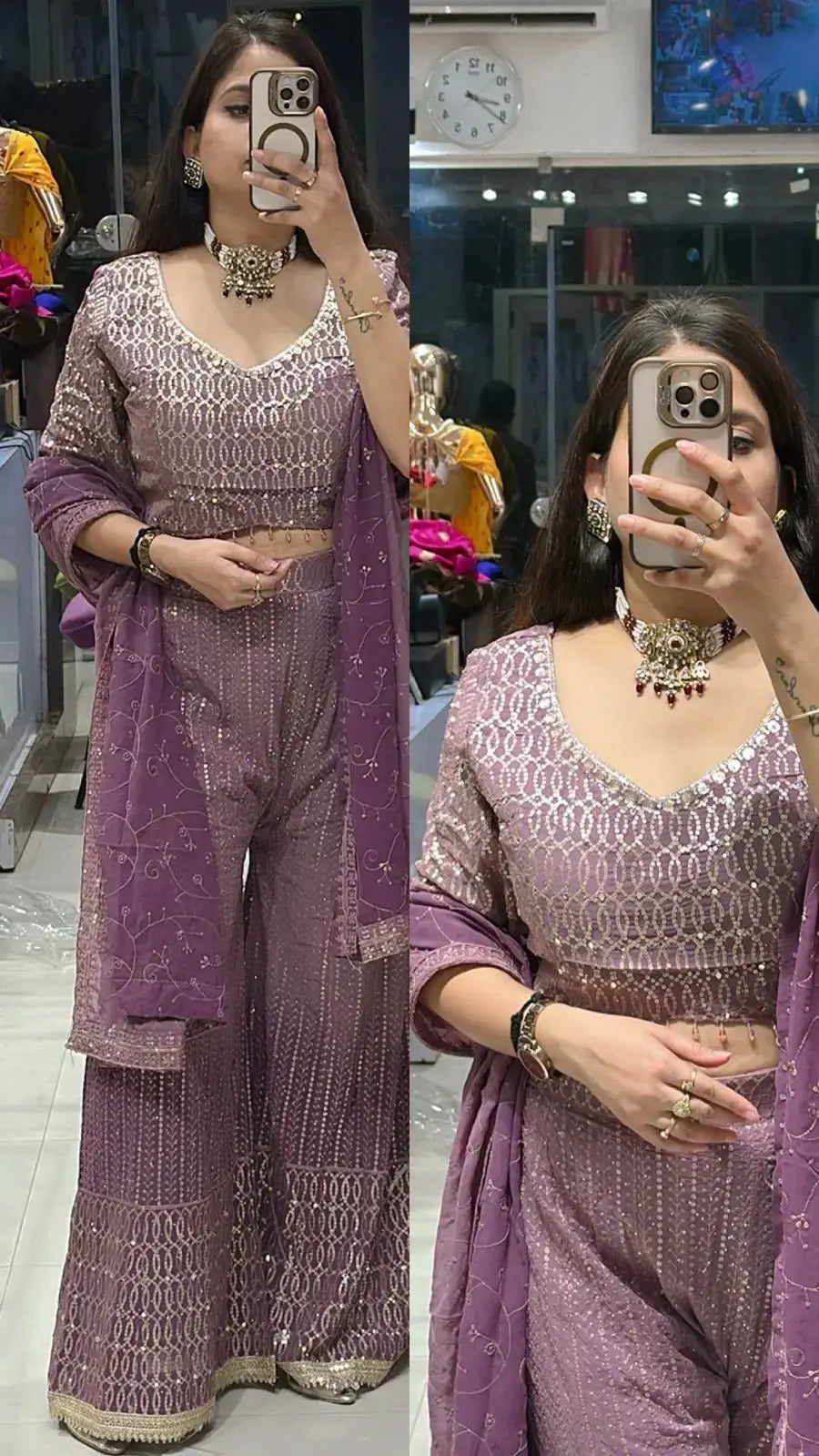 Ranjita sharara set