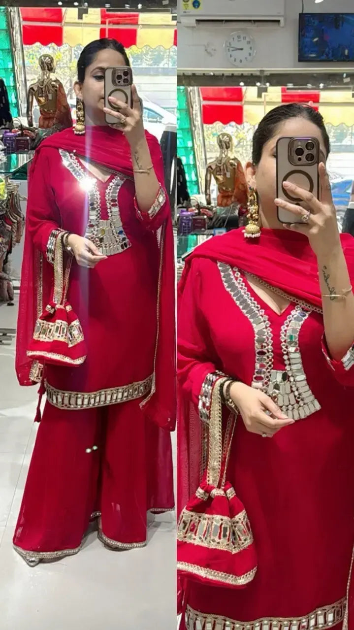 Rimika georgette suite