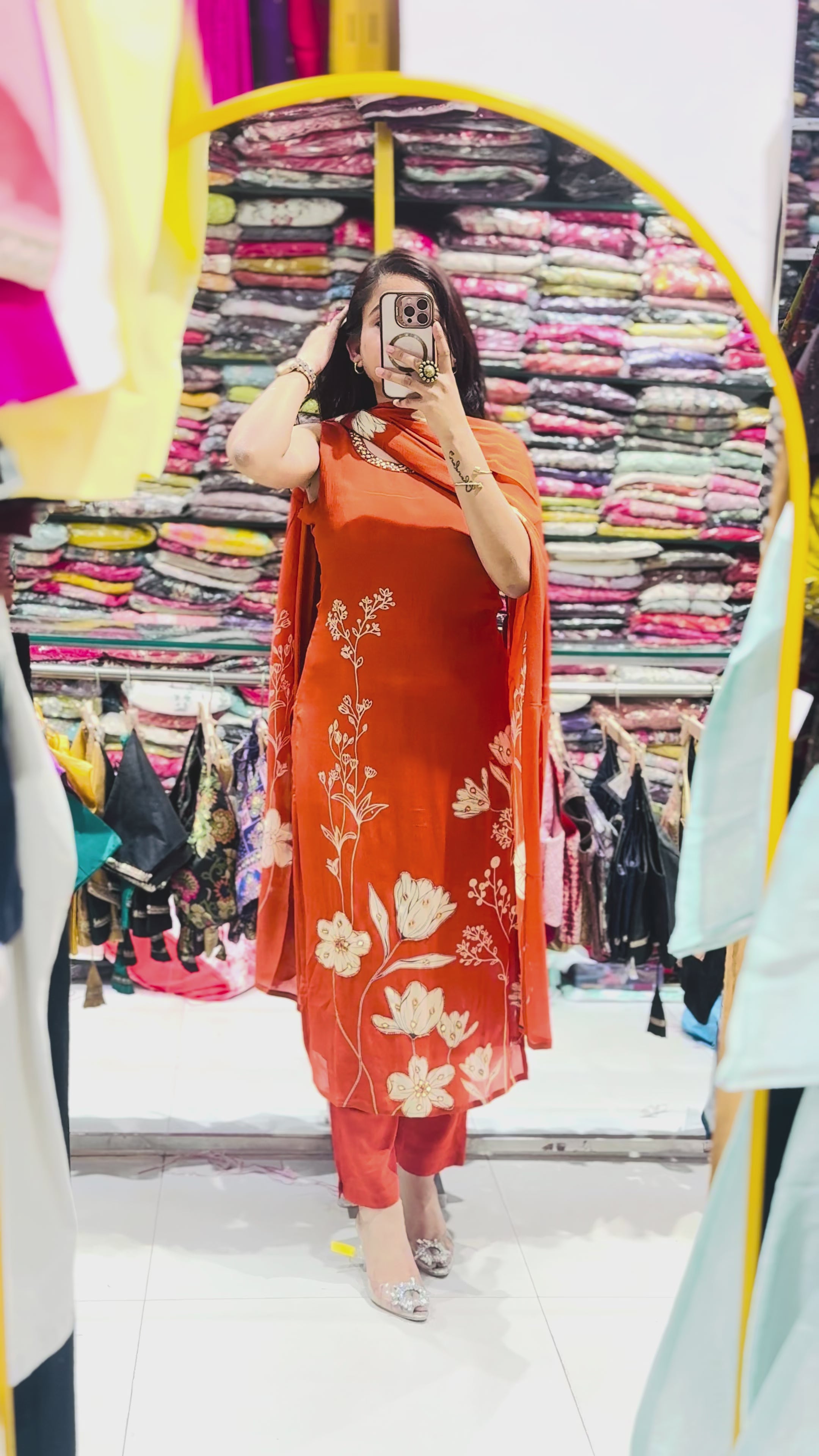 Kohinoor chiffon Suit