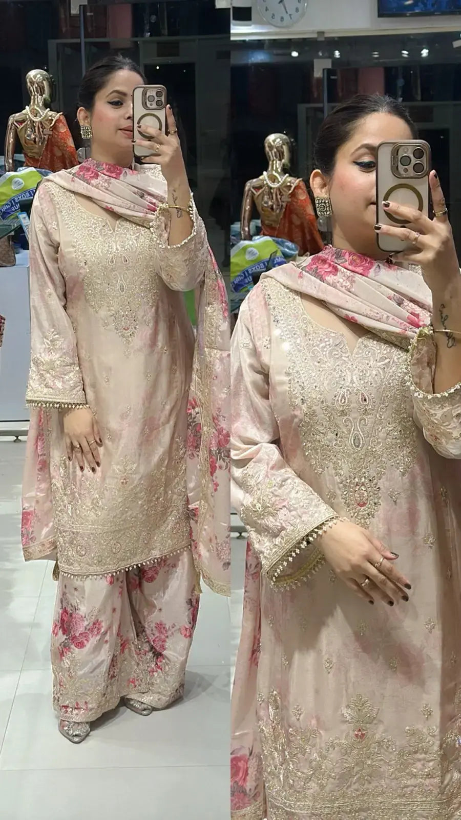 Ruhani sharara set